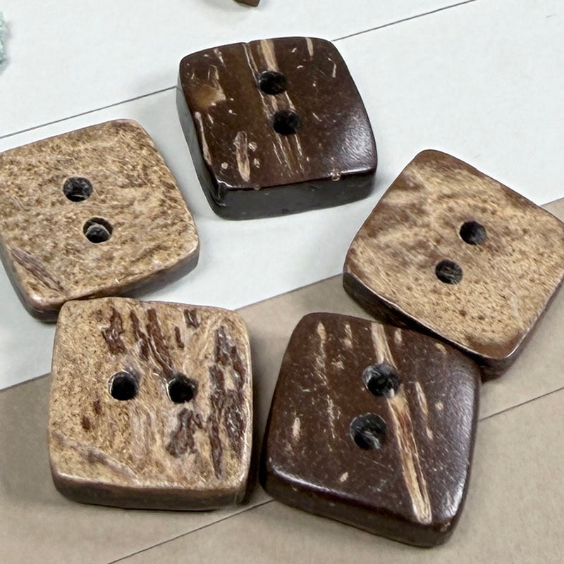 Northwoods Square Buttons