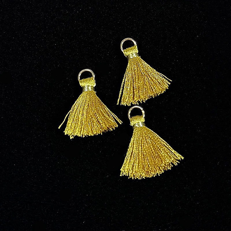 Black Tie Gold Tassels