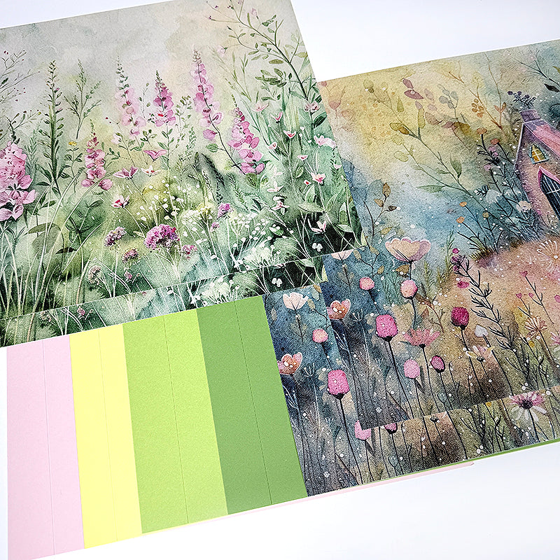 Cottage Garden 12x12 Assorted Paper Pack