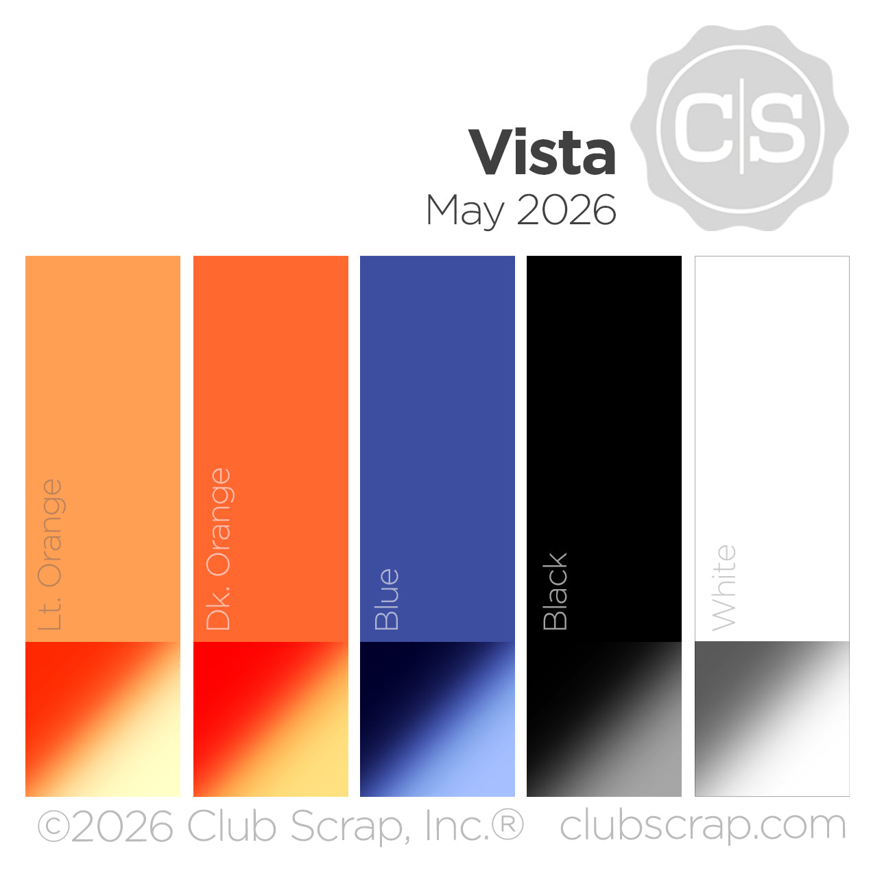Vista 12x12 Assorted Paper Pack