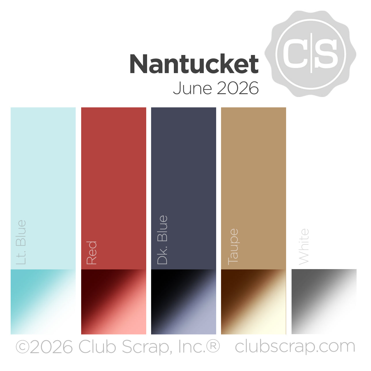Nantucket 12x12 Assorted Paper Pack