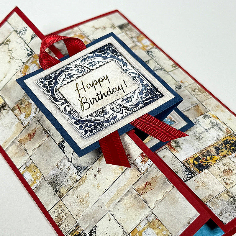 Tunisian Tiles Card Cutaparts