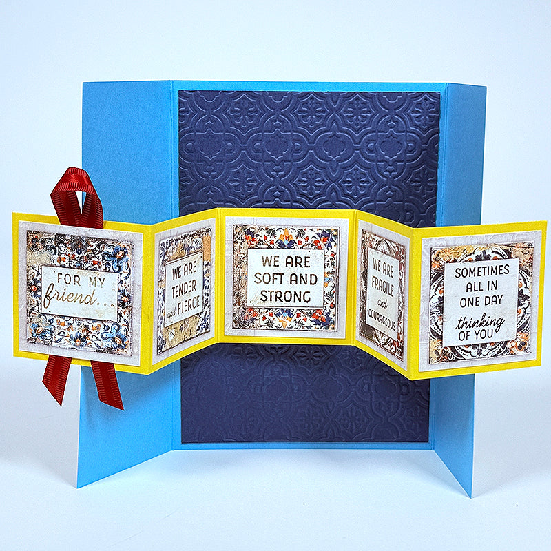 Tunisian Tiles Card Cutaparts