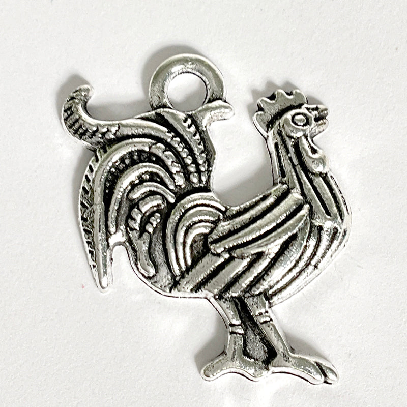 Tunisian Tiles Rooster Charm