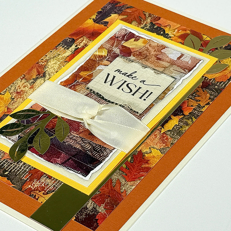 Autumn Glow Gold Leaf Diecuts