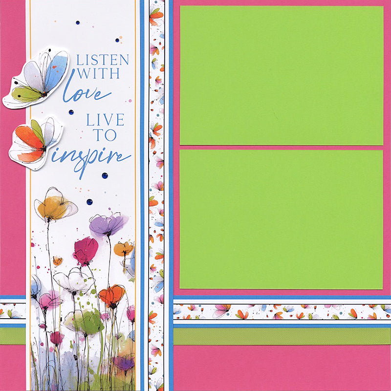 Color Crush 12x12 Plain Paper
