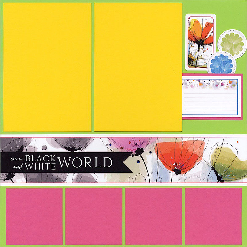 Color Crush 12x12 Assorted Paper Pack