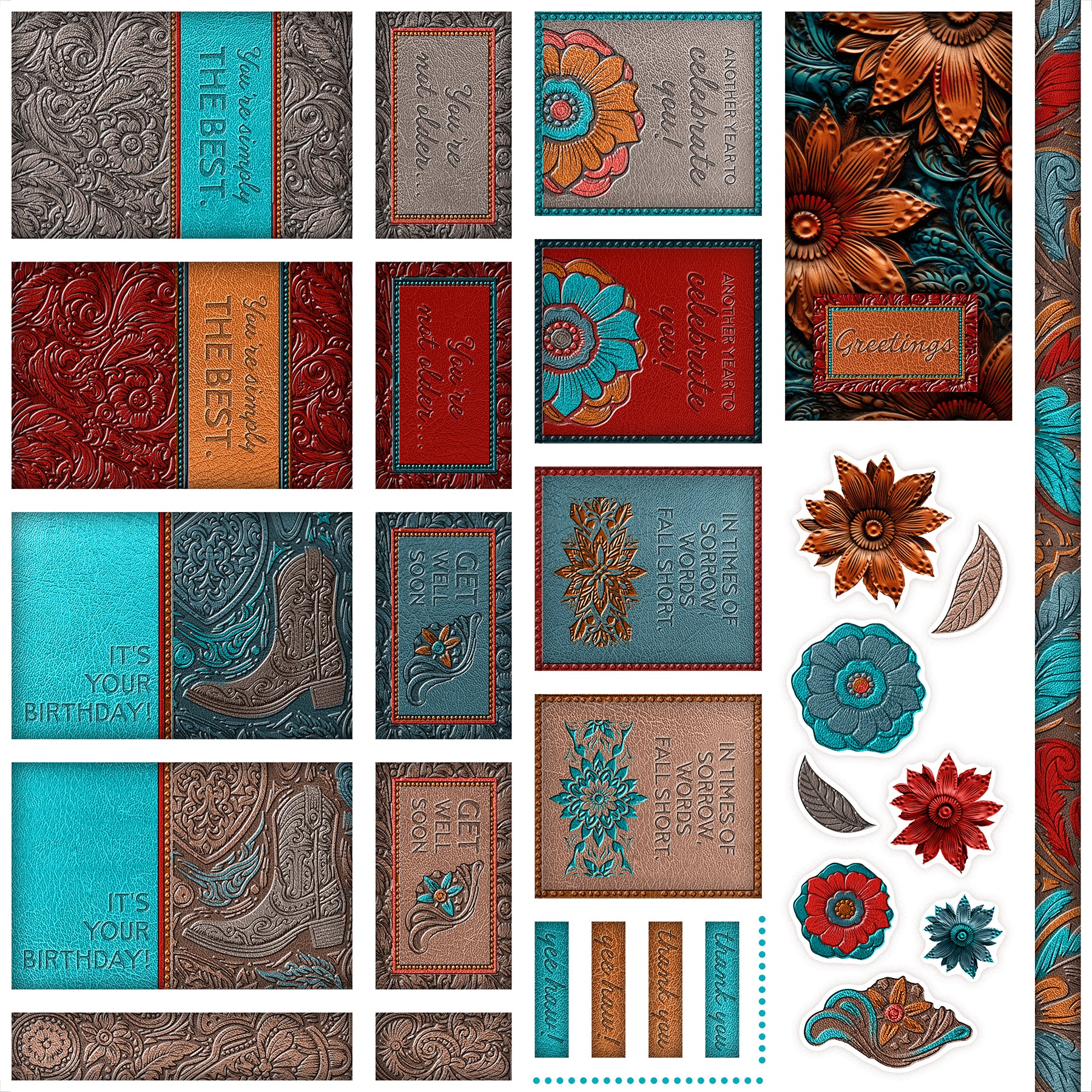 Impressed Card Cutaparts