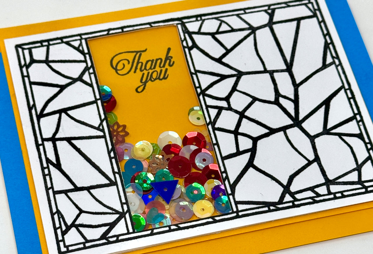 Stained Glass Stamps