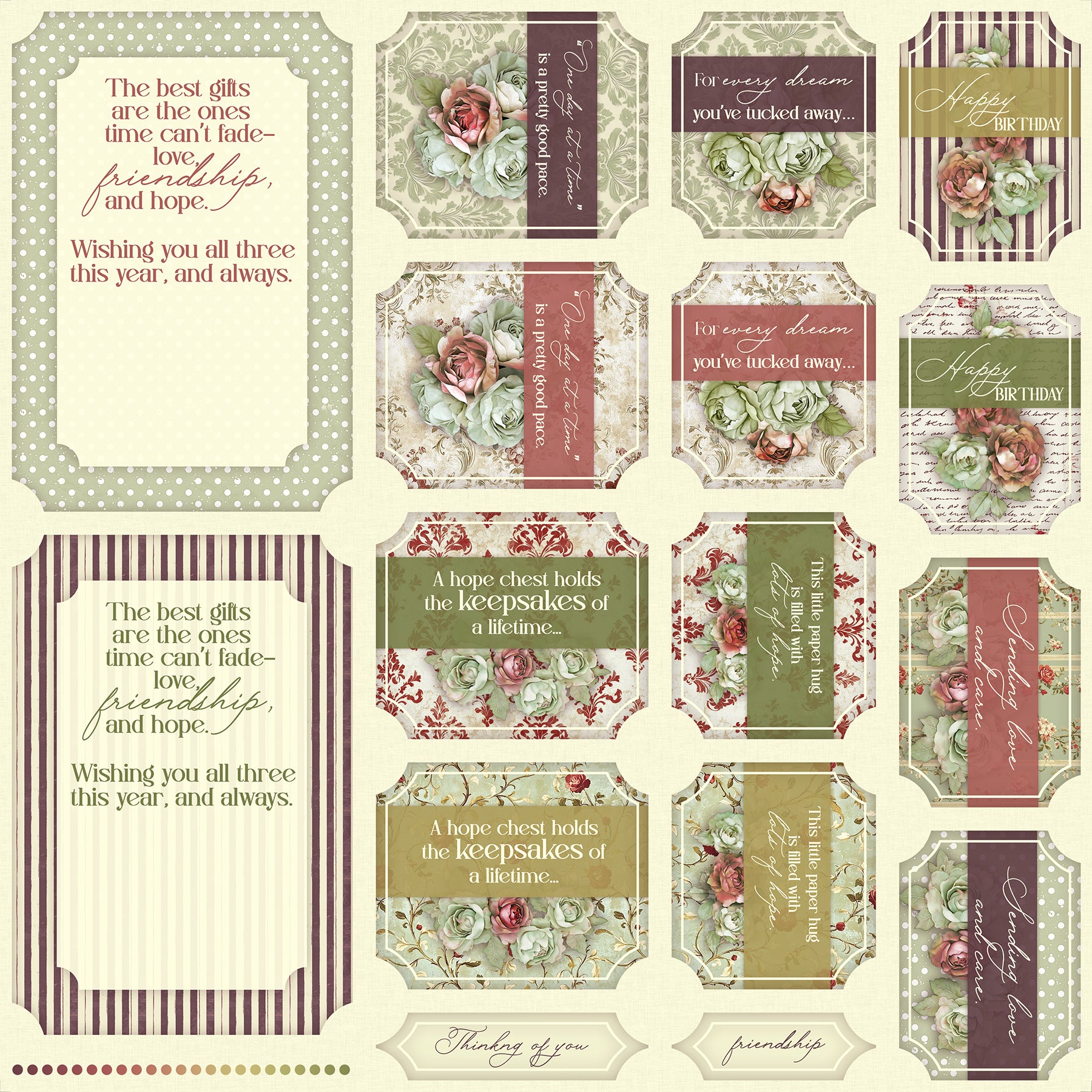 Hope Chest Card Cutaparts