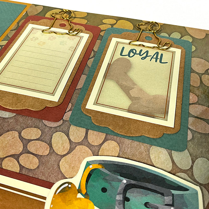 Paws and Claws Kraft Tags