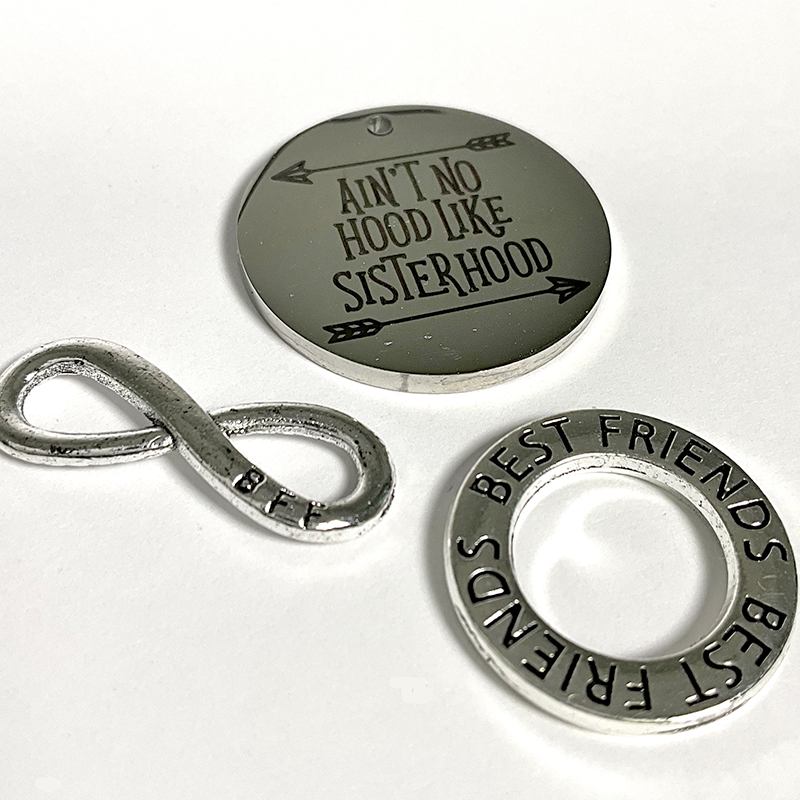 Besties Silver Charm Pack