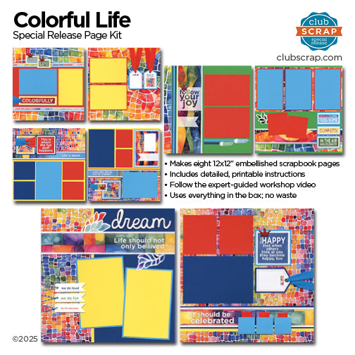 Colorful Life Page Kit