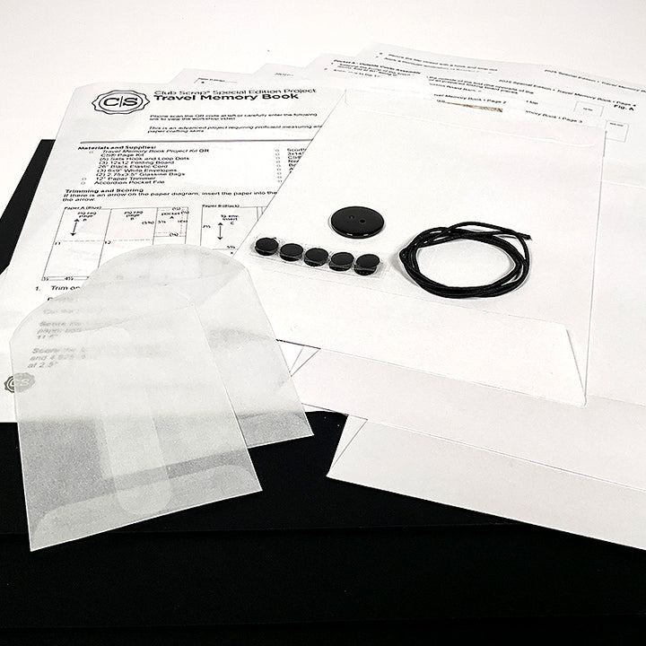 Travel Memory Book Components
