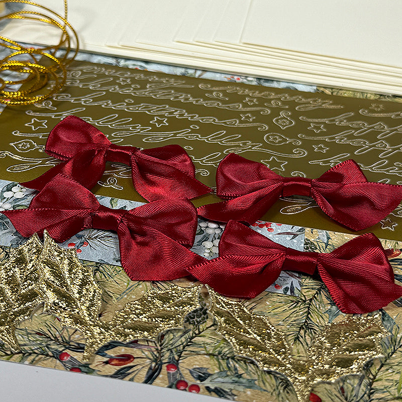 Boughs of Joy Satin Bows