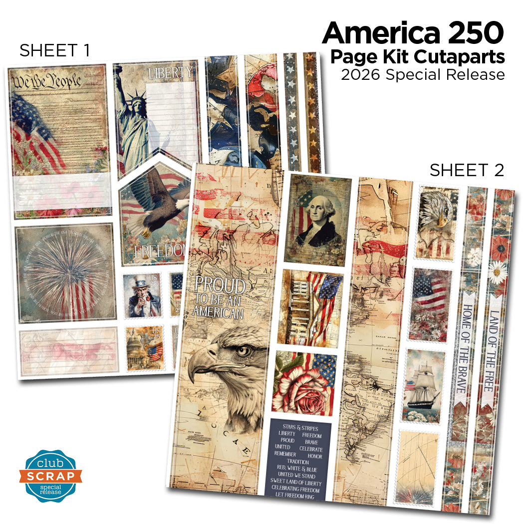 America 250 Page Cutaparts