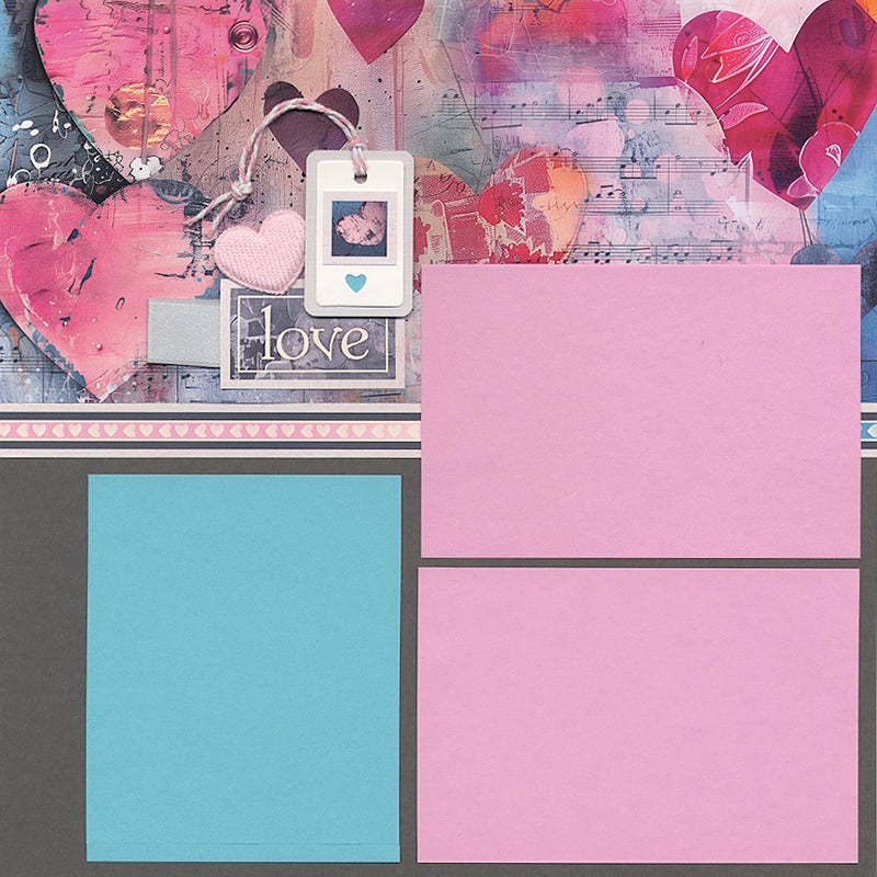 Heartfelt 12x12 Music Print