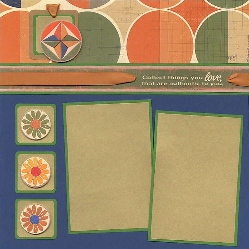 Mid Mod 12x12 Large Circles Print