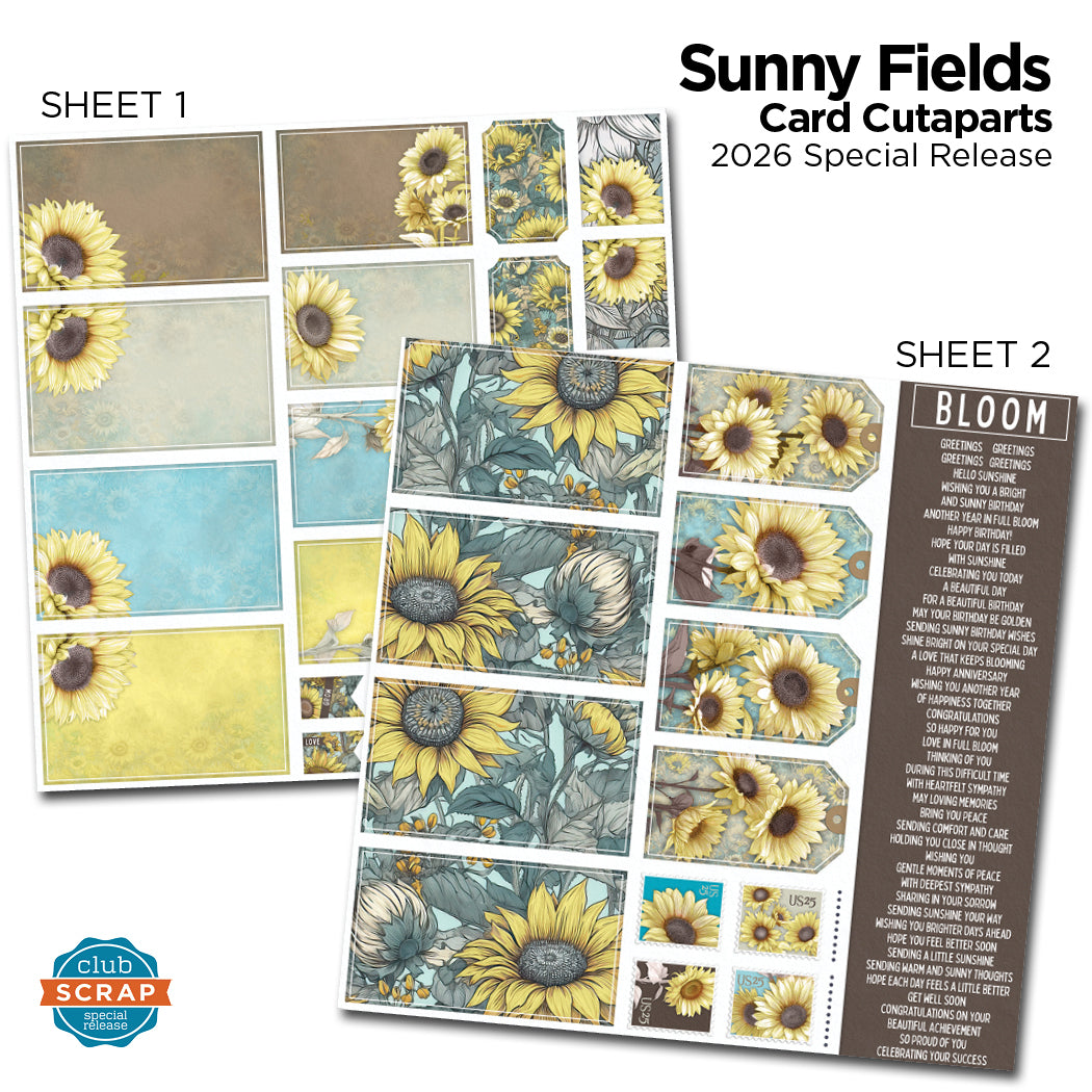 Sunny Fields Bonus Card Cutaparts