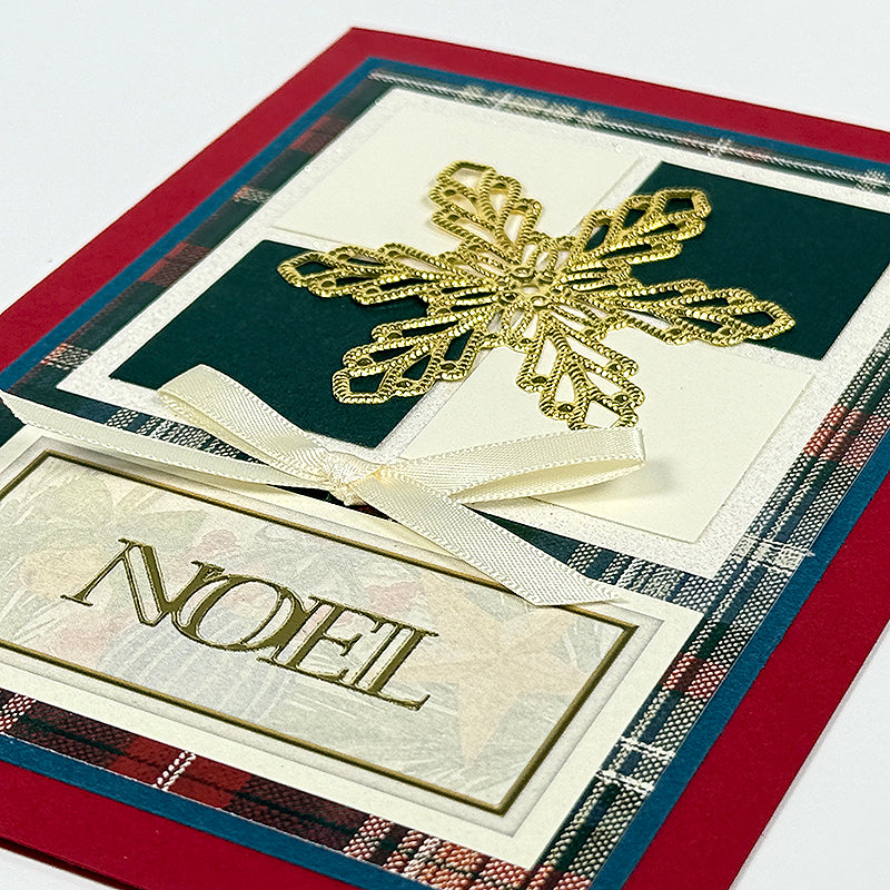 Timeless Christmas Snowflake Medallions
