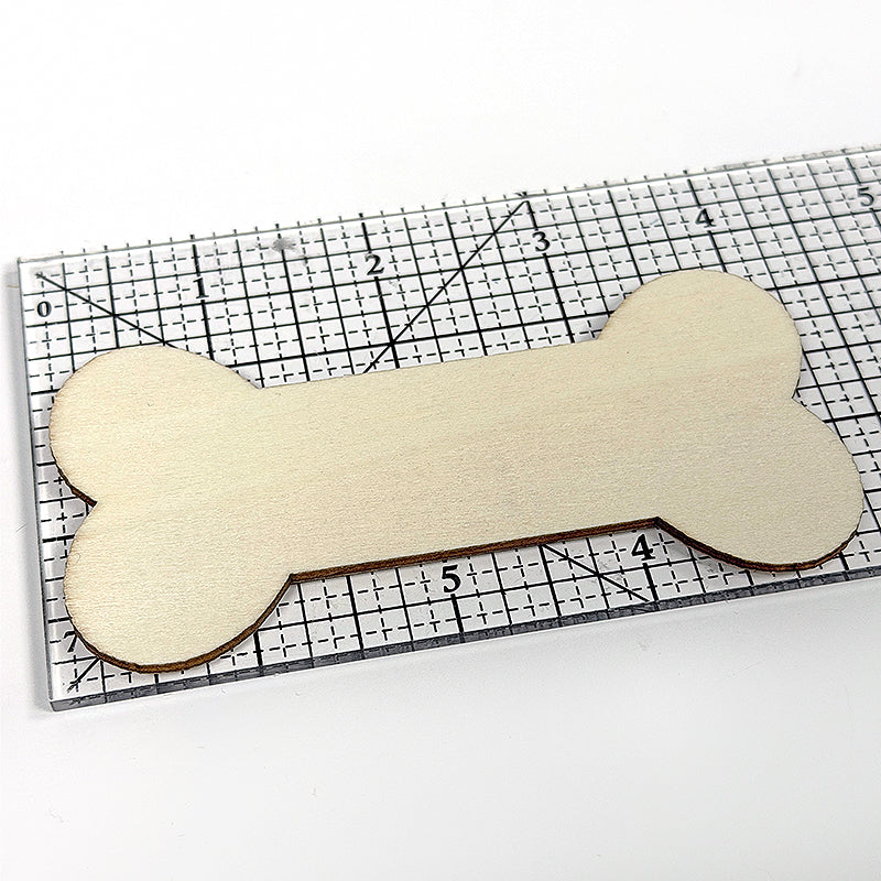 Wags and Whiskers Bone Woodcut