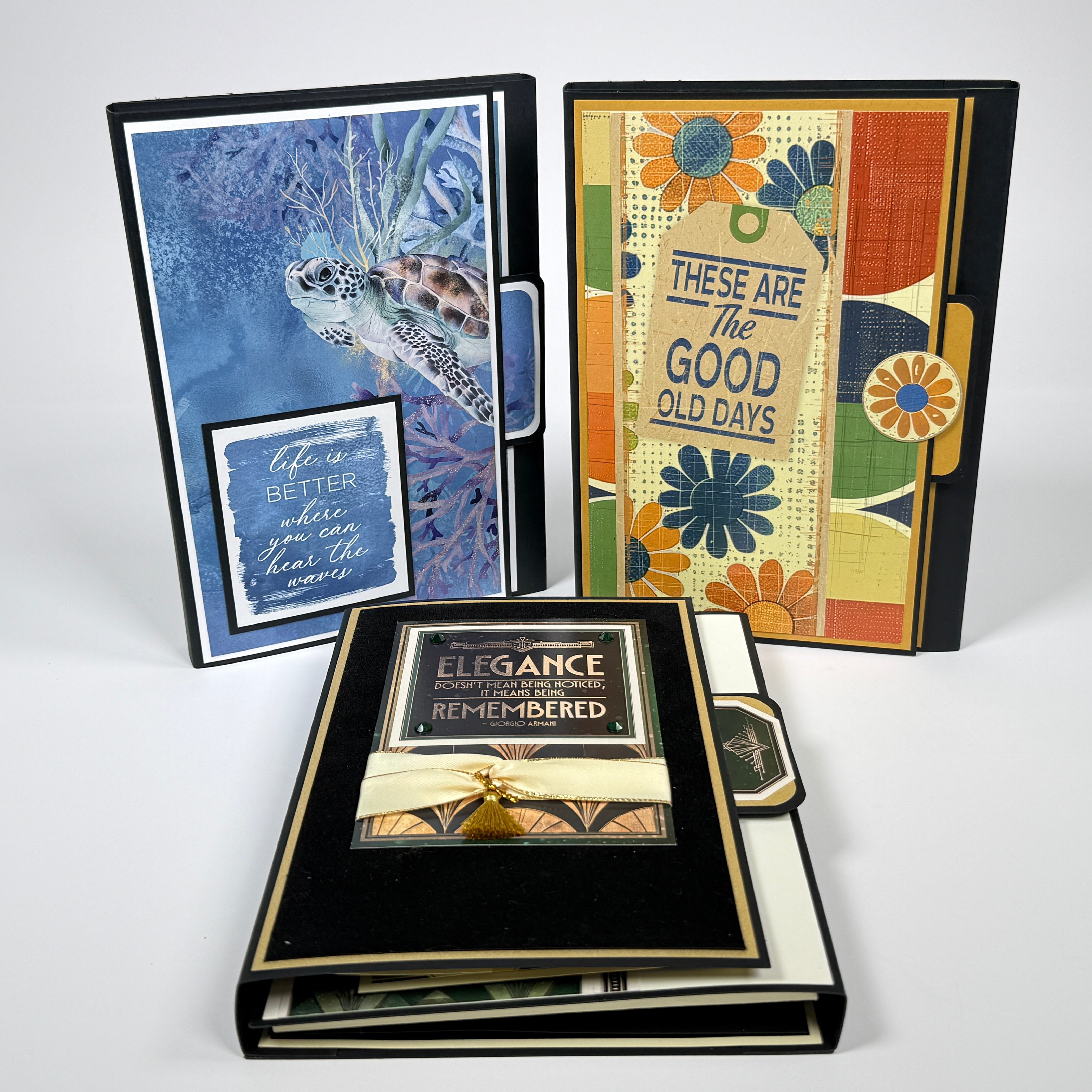 Triple Panel Book Components