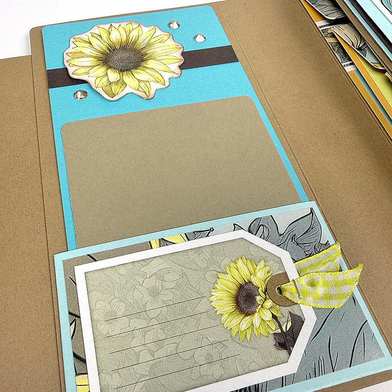 Travel Memory Book Components - Kraft