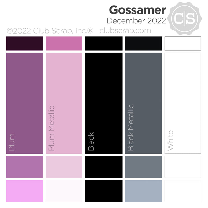Gossamer 12x12 Plain Paper