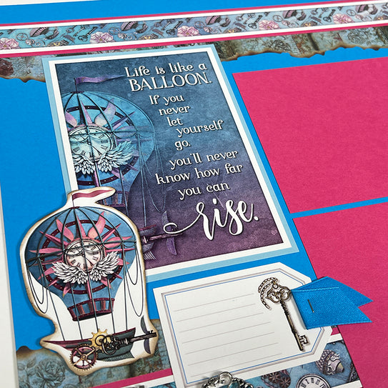 Take Flight Page Kit Club Scrap