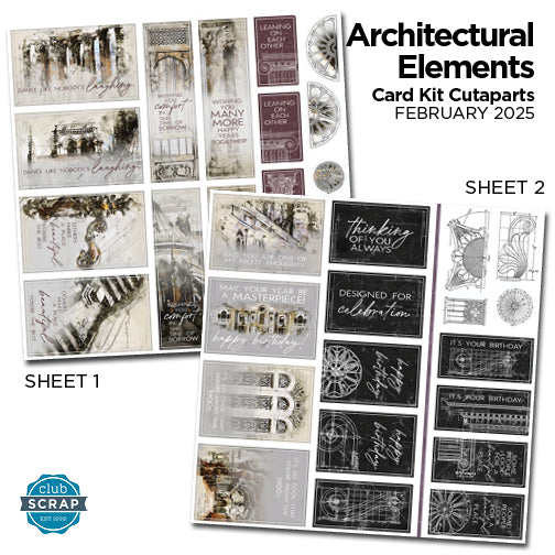 Architectural Elements Card Cutaparts