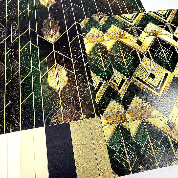 Black Tie 12x12 Assorted Paper Pack