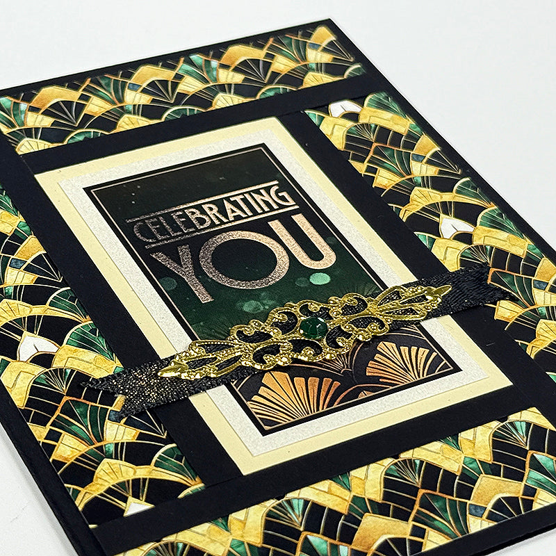 Black Tie Filigree Accents