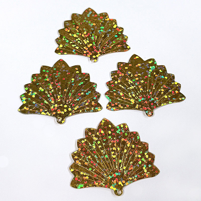 Black Tie Fan Sequins