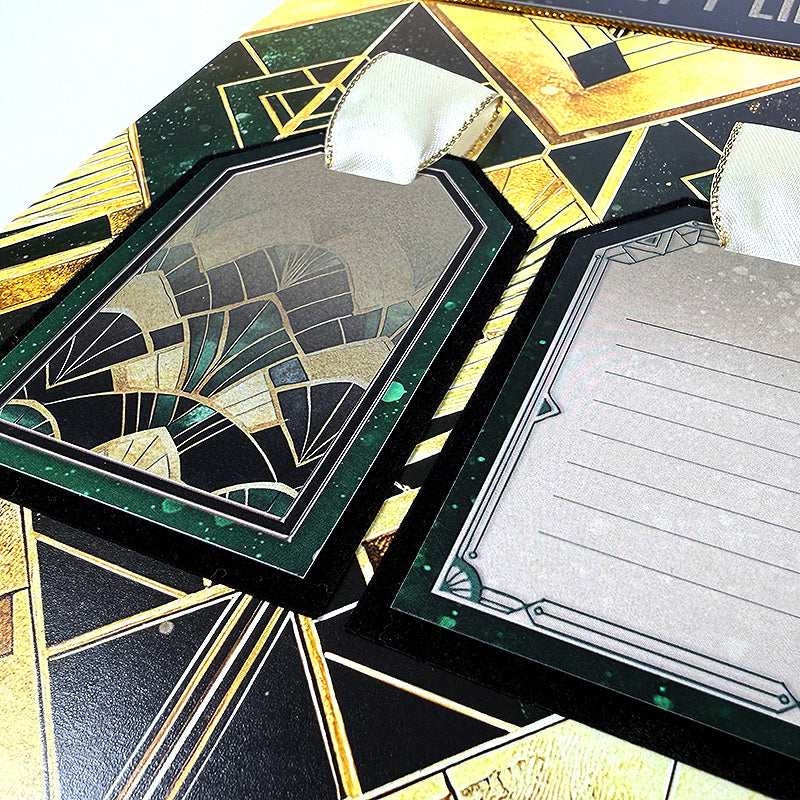 Black Tie Page Ribbons