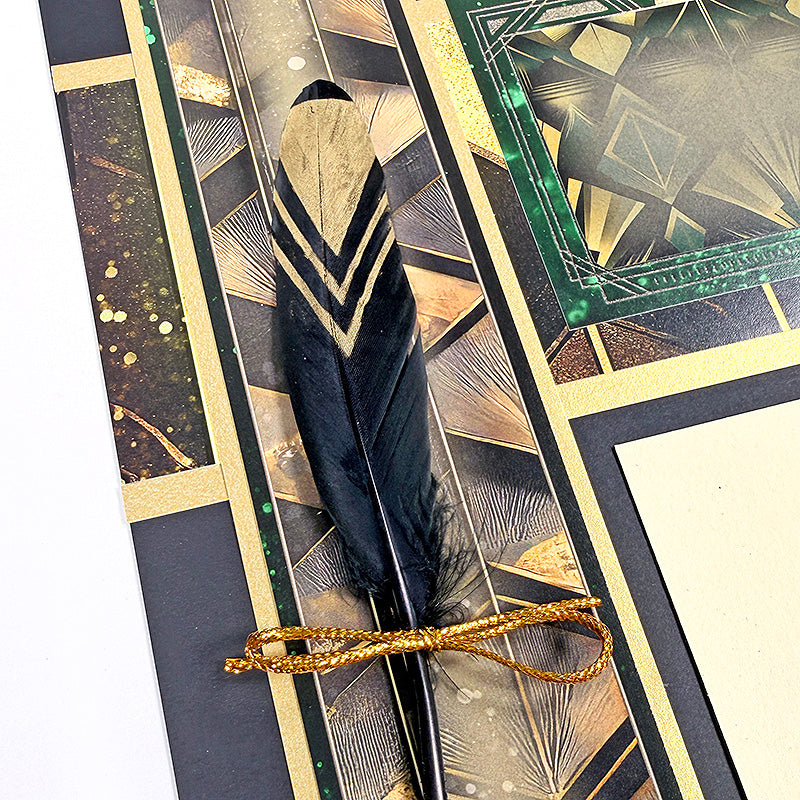 Black Tie Page Ribbons