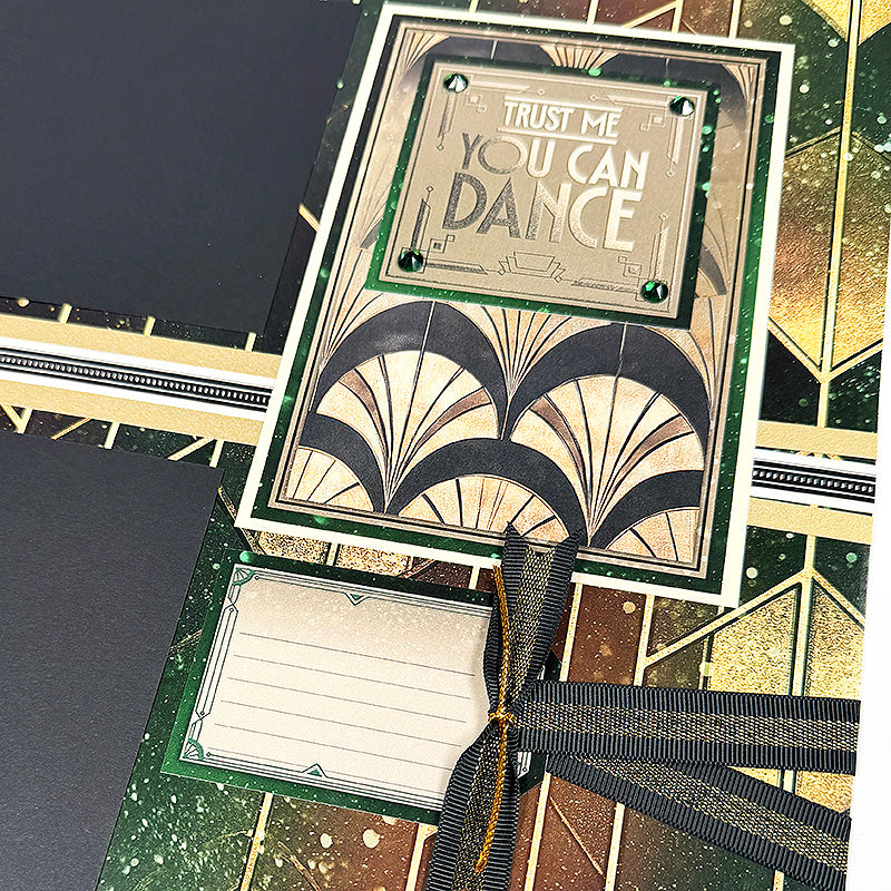 Black Tie Page Ribbons