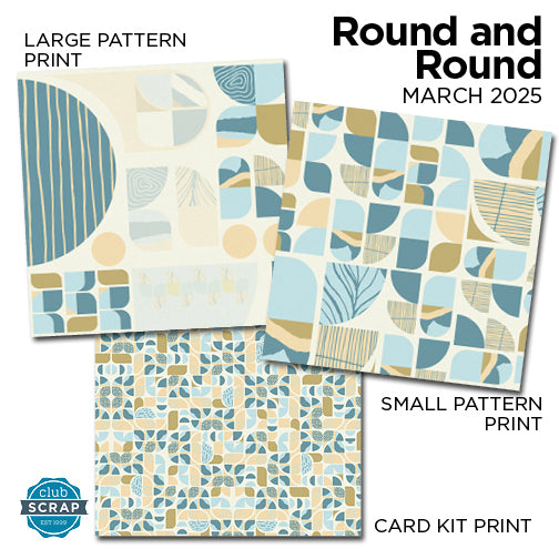 Round and Round 12x12 Prints