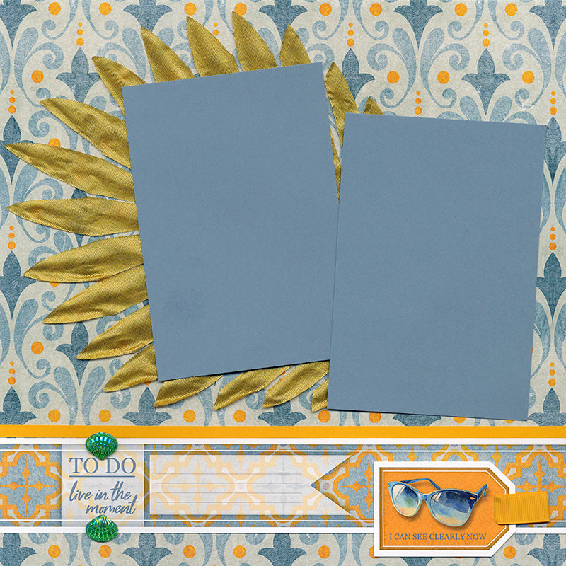 Cabana 12x12 Blue Print