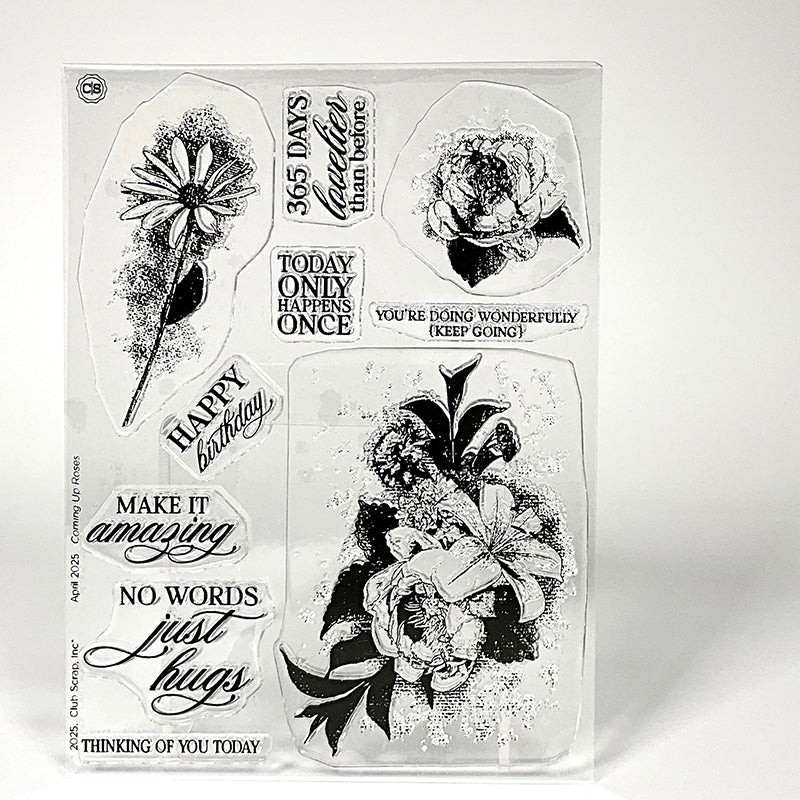 Coming Up Roses Stamps