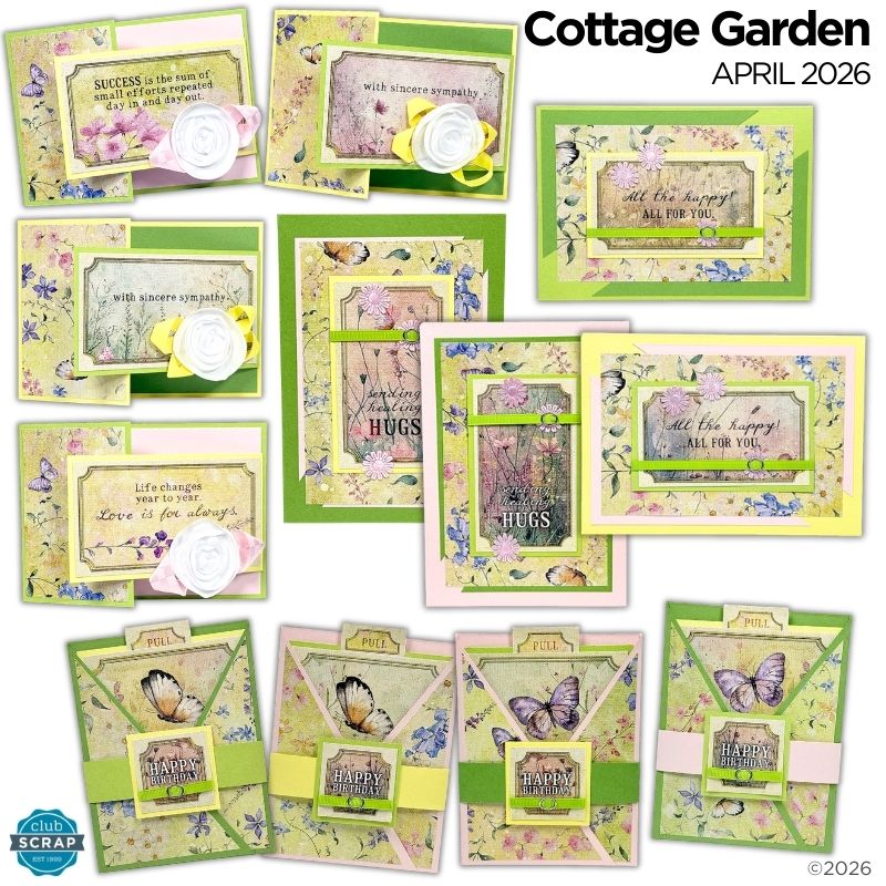 Cottage Garden Card Kit