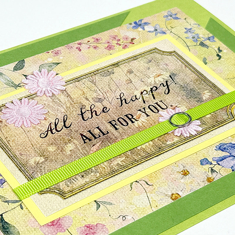 Cottage Garden Card Cutaparts