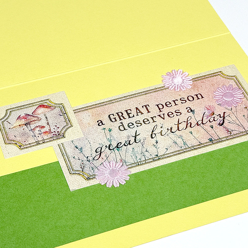 Cottage Garden Card Cutaparts