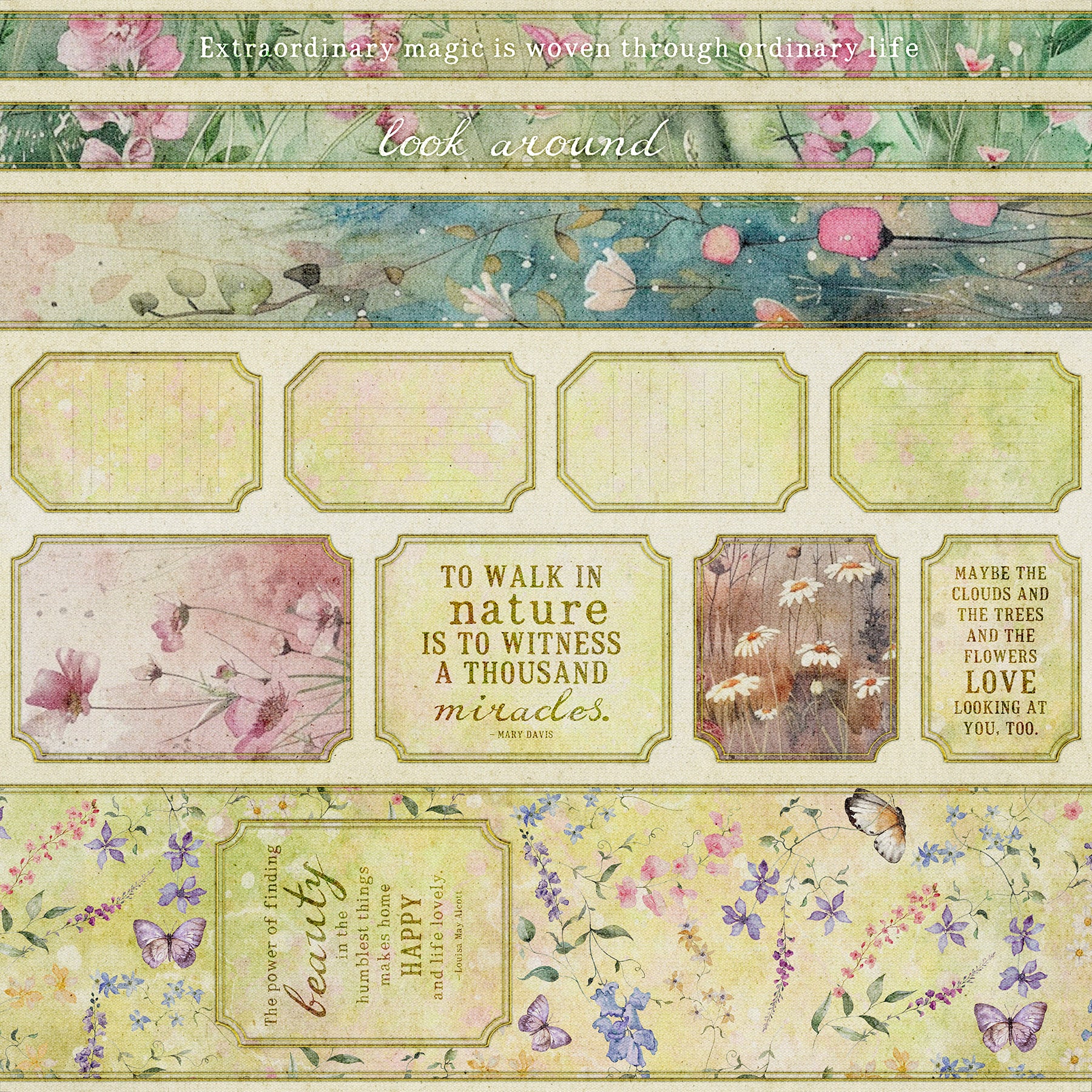 Cottage Garden Page Cutaparts