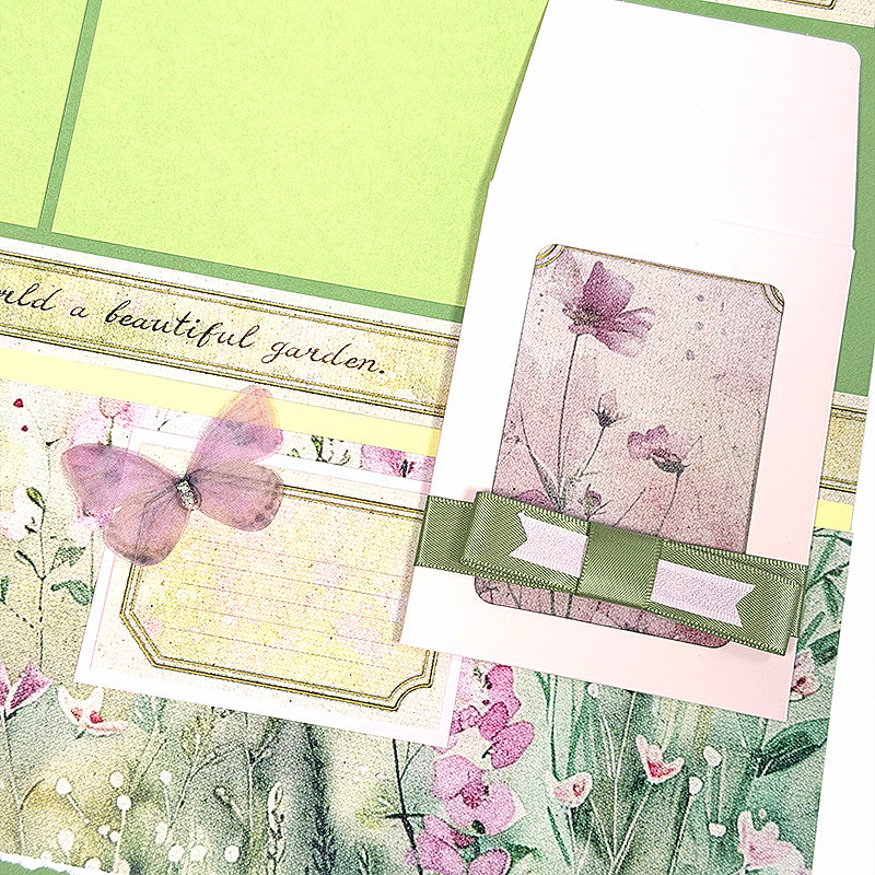 Cottage Garden Organza Butterflies