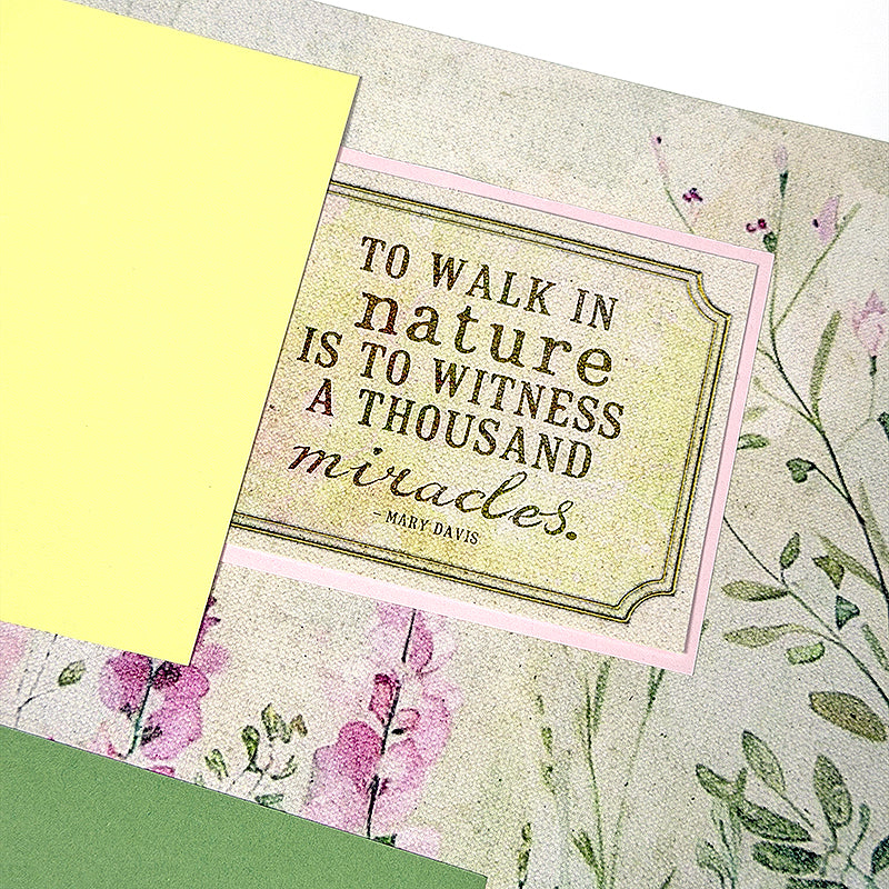 Cottage Garden Page Kit