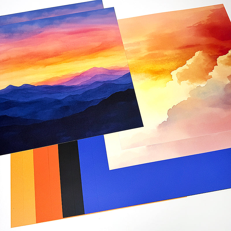 Vista 12x12 Assorted Paper Pack