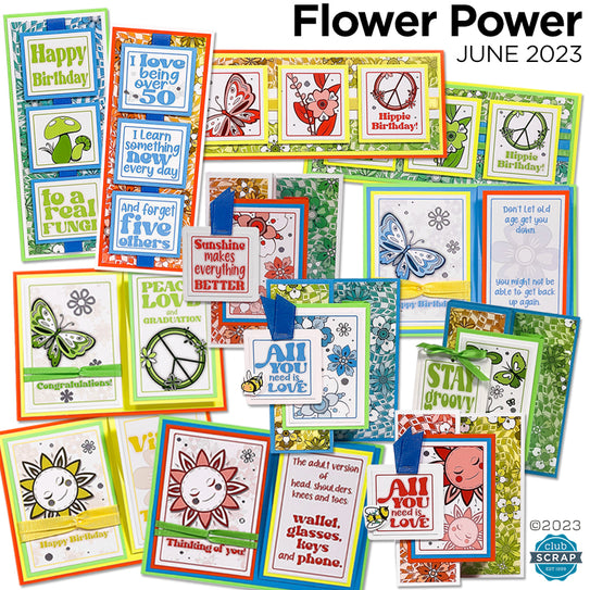 Flower Power Card Kit