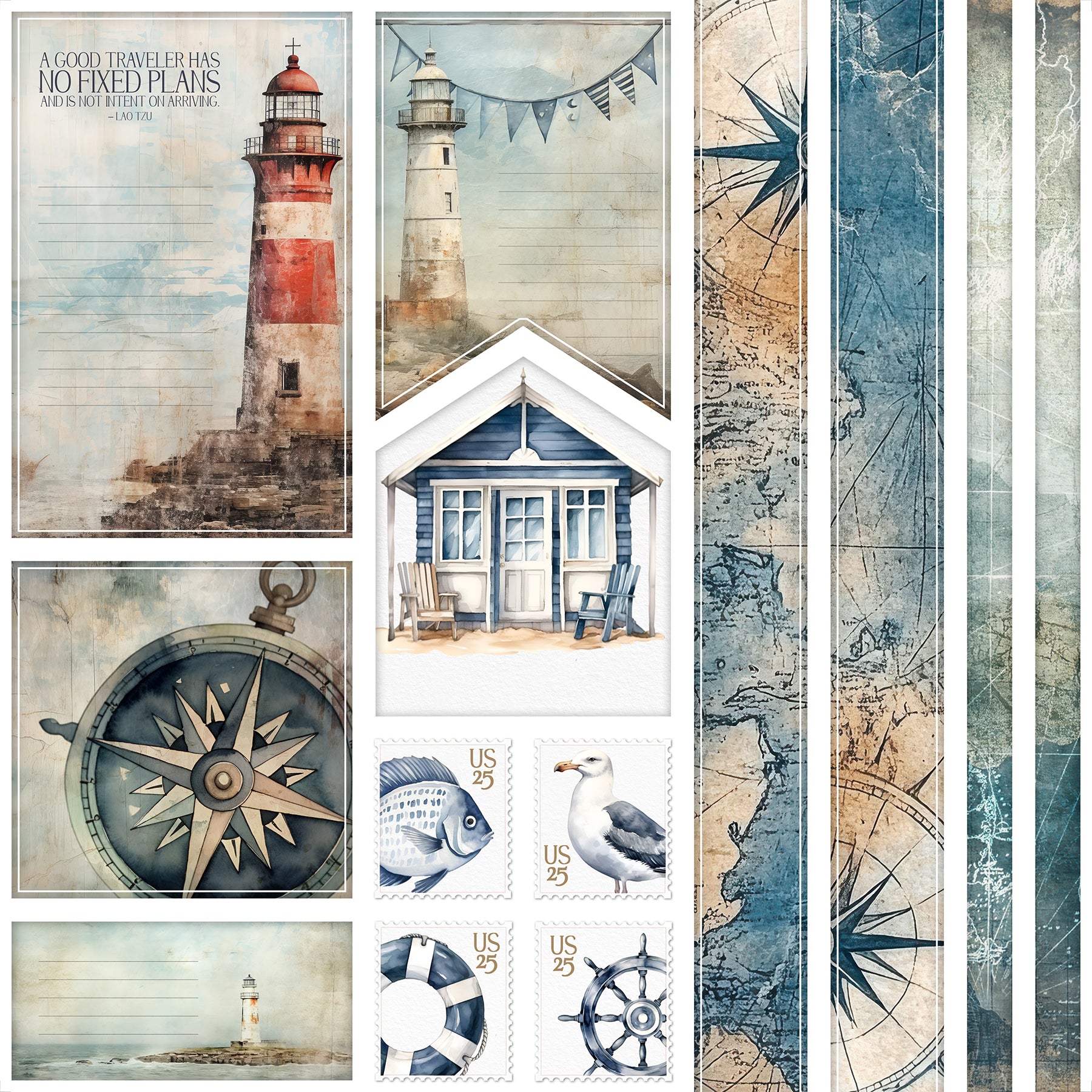 Nantucket Page Cutaparts