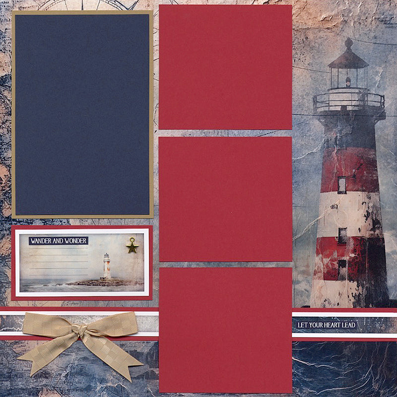 Nantucket 12x12 Lighthouse Print