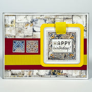Tunisian Tiles 12x12 Card Print